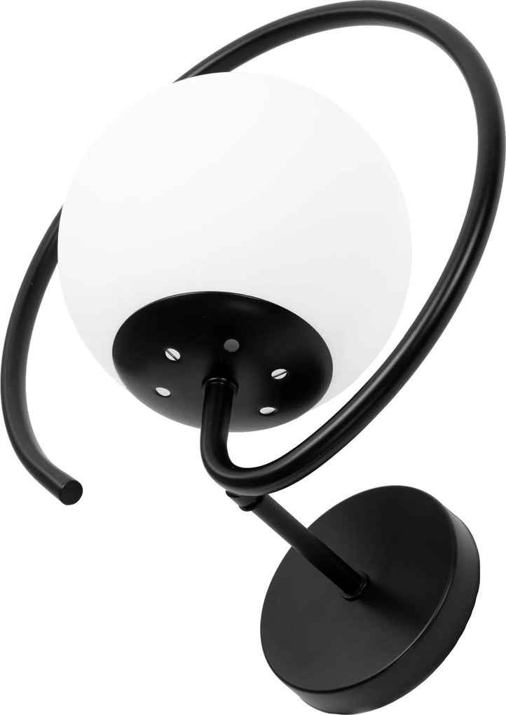 Toolight Toolight, nástenné svietidlo APP1152-1W, čierna-biela, OSW-40006