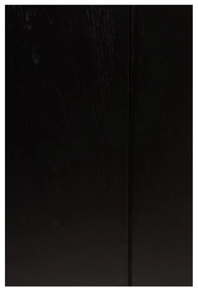 Čierny jedálenský stôl Zuiver Storm, 180 x 90 cm