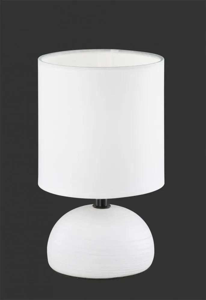 Trio LUCI R50351001 Nočná stolová lampa biely keramika excl. 1 x E14, max. 40W IP20