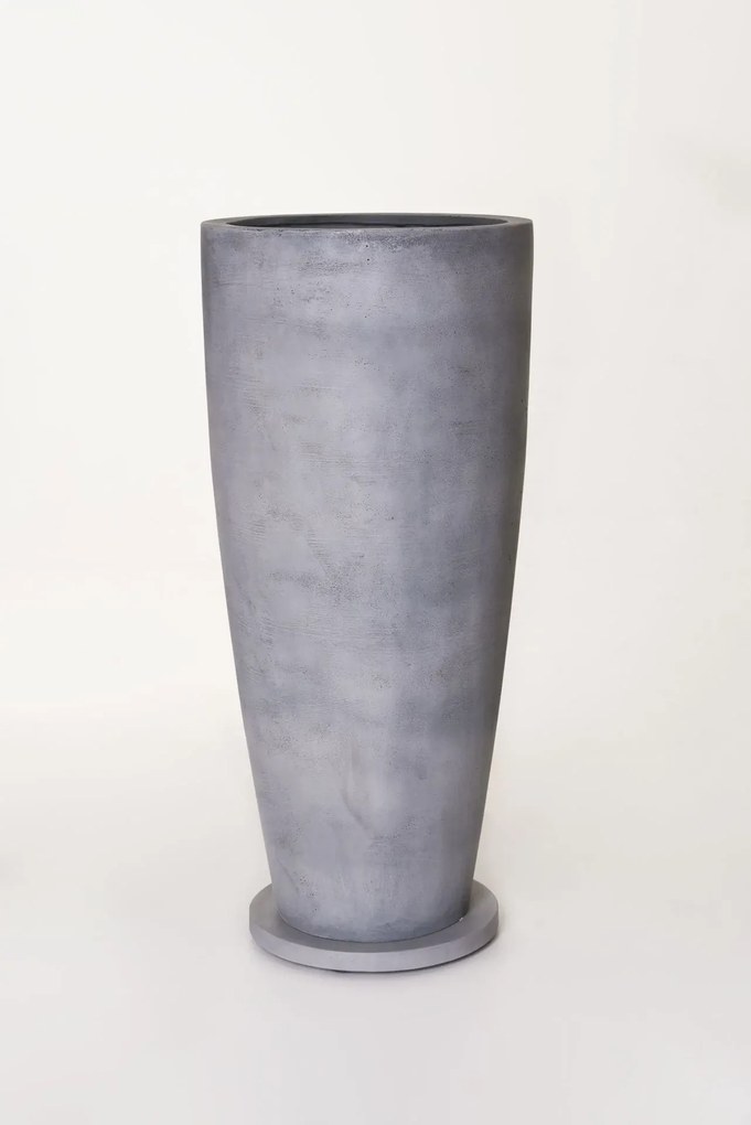 Podložka MOVO, umelý kameň, ø 36 cm, sivá