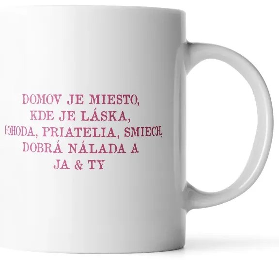 Sablio Hrnček Domov 3 - 890 ml - XXL