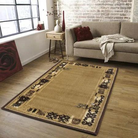 Koberce Breno Kusový koberec PRACTICA 40/BPD, hnedá, viacfarebná,160 x 230 cm