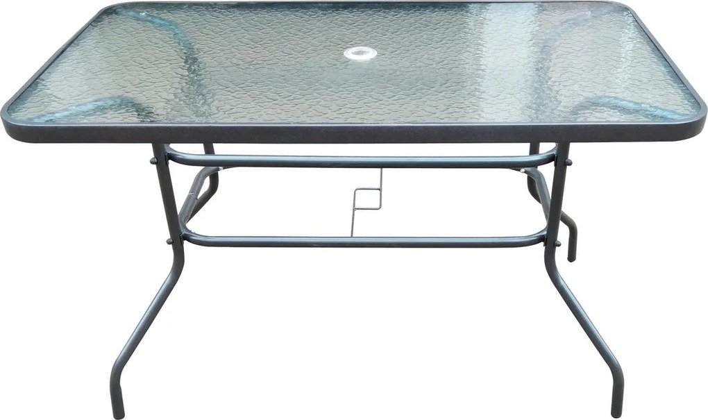 Garden Line PRAVOUHLÝ ZÁHRADNÝ STÔL 150 x 90 x 70 cm