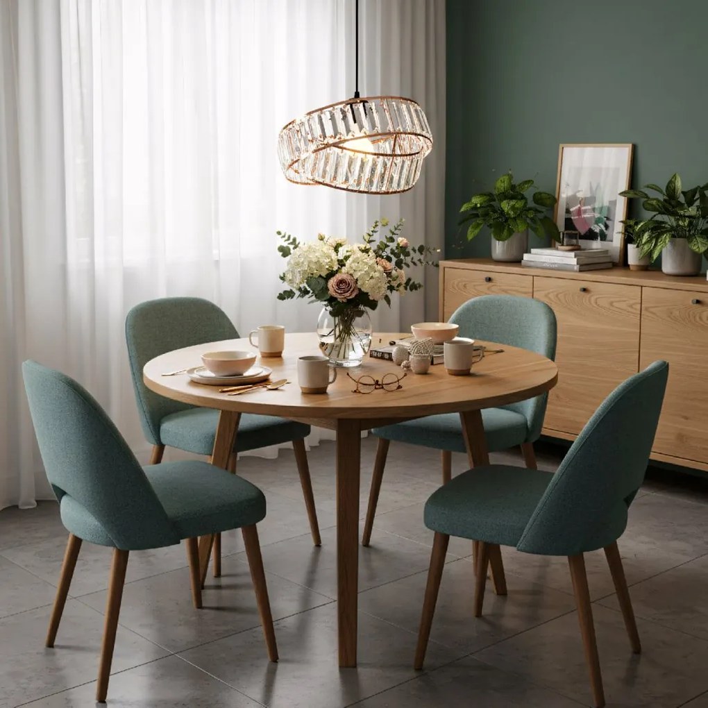 Toolight Toolight, závesné svietidlo 1xE27 APP1105-1CP, ružové zlato, OSW-06329