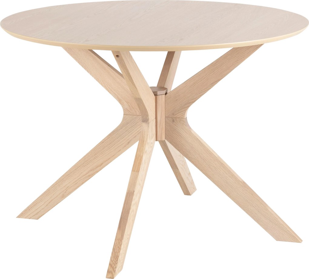 XXXLutz JEDÁLENSKÝ STÔL, dub, farba duba, 105/105/75 cm P & B - Stoly - 001749047201