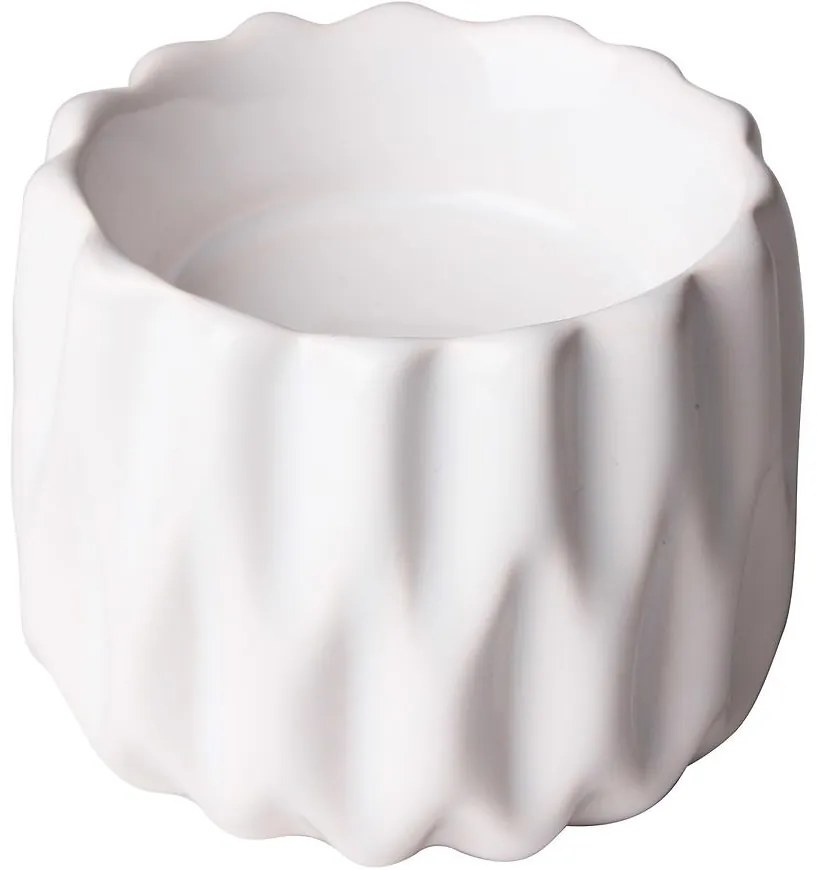 Svietnik Ontario 6/6/4,5 cm biely