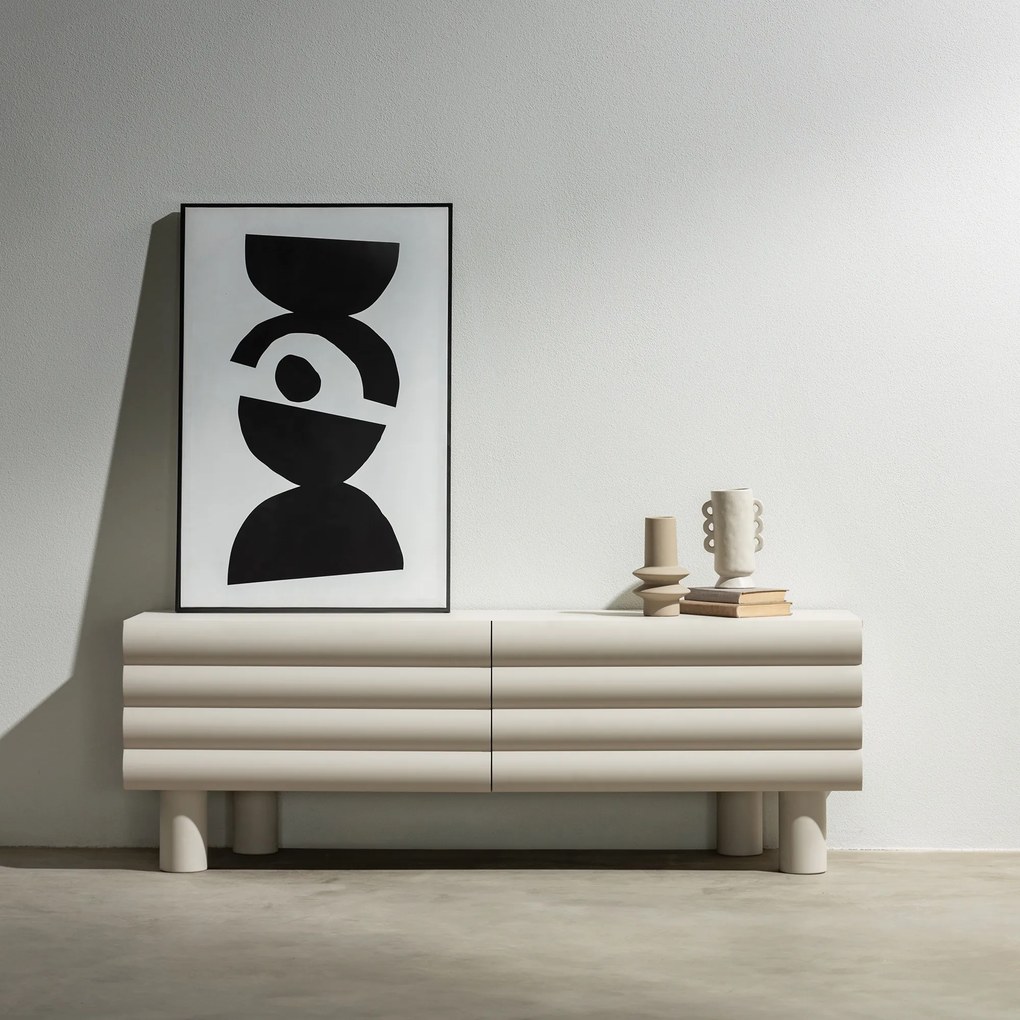 Televizní stolek Anatra 154 cm kašmír