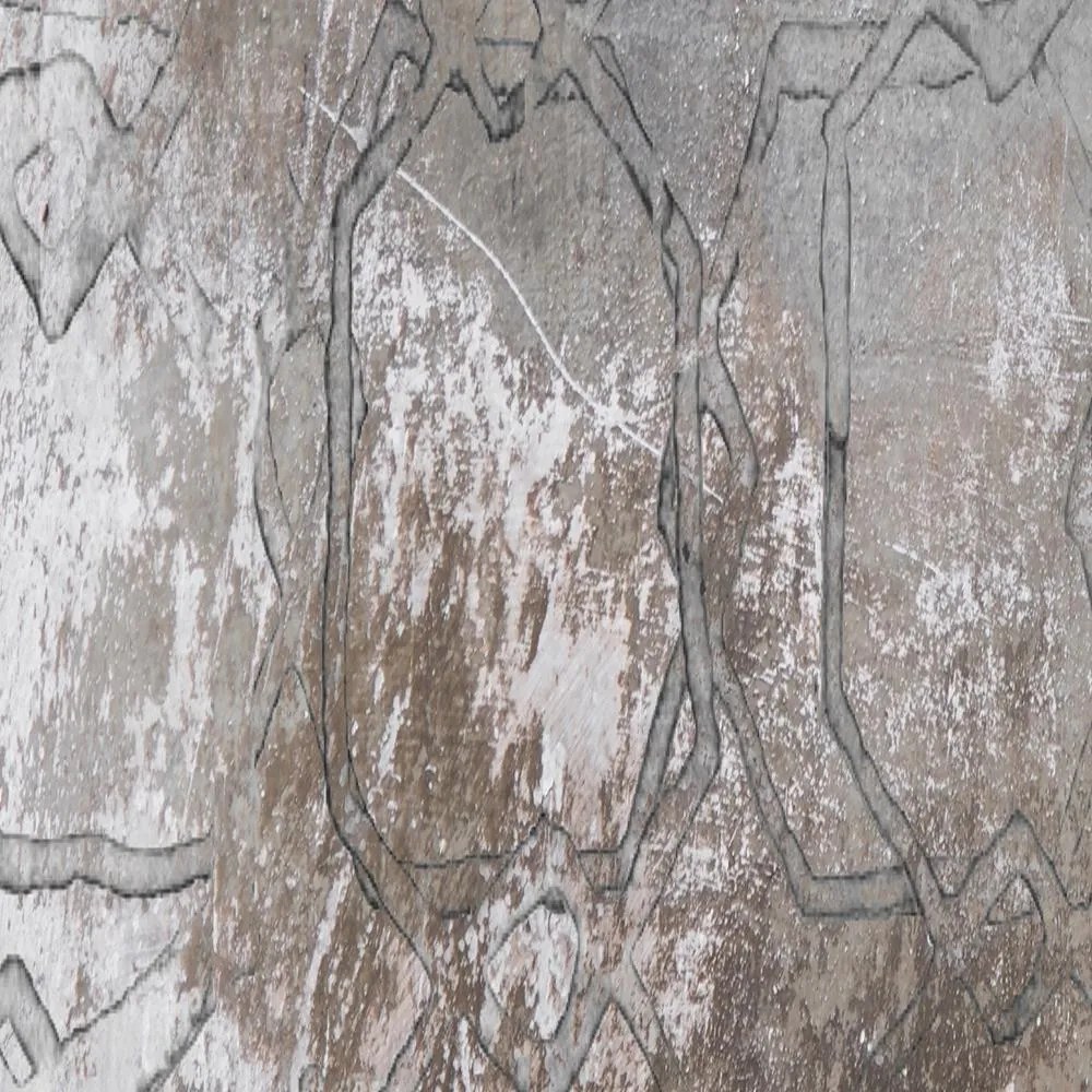Gario Paraván Tlmená sivá Rozmery: 110 x 170 cm, Prevedenie: Otočný paraván 360°
