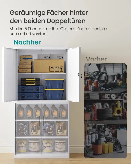 Oceľová skrinka OMC016WG01