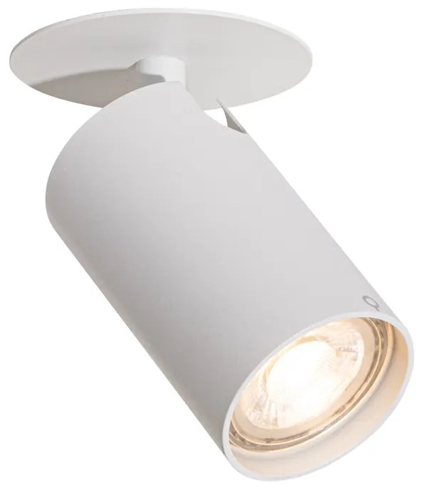 Moderné zabudované bodové svetlo biele GU10 50 mm - Chels