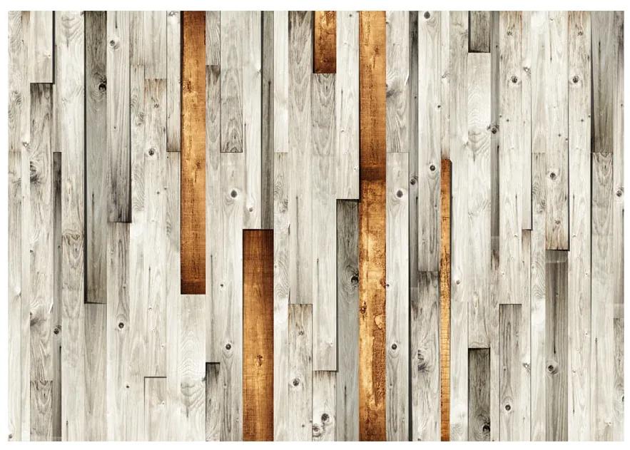 Artgeist Fototapeta - Wooden theme Veľkosť: 100x70, Verzia: Premium