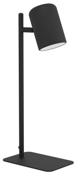 Eglo 98855 - LED Stolná lampa CEPPINO 1xGU10/4,5W/230V čierna