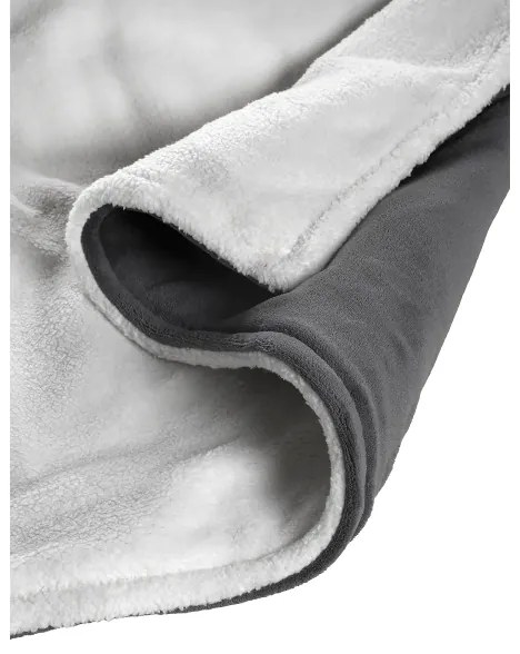 Concept DV7420 - Elektrická vyhrievacia deka 160W/230V 180x130 cm šedá/biela