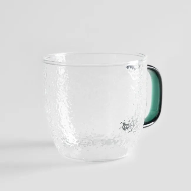 Hrnček MARTILLO priesvitný / tyrkysový 739095 500 ml