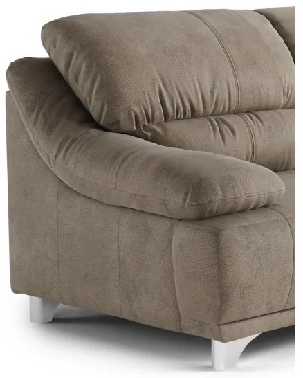 Dvojmiestna pohovka RIMINI hnedá