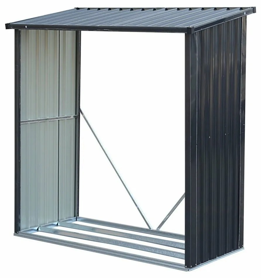 Tepro 7712 Prístrešok na drevo Wood Store Large, 164 x 83 x 157 cm