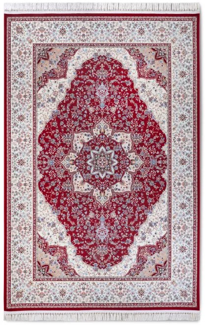 Koberec Villeroy & Boch Kollektion 1870 Etienne červený / krémový