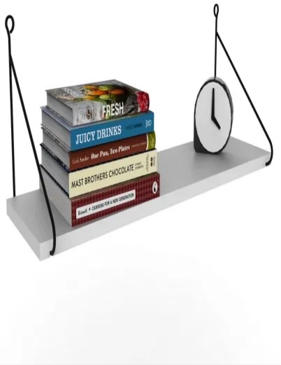 Nástenná polica ARMONI 20x72 cm biela