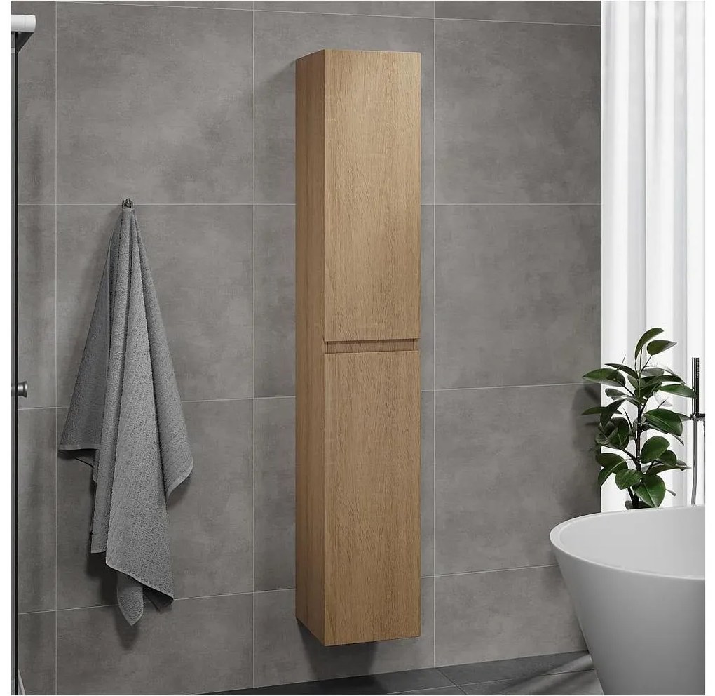 Kúpeľňová skrinka KENWOOD 186 cm dub