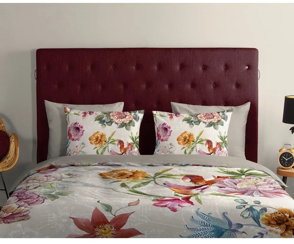 Béžové bavlnené obliečky na jednolôžko 140x200 cm – Good Morning