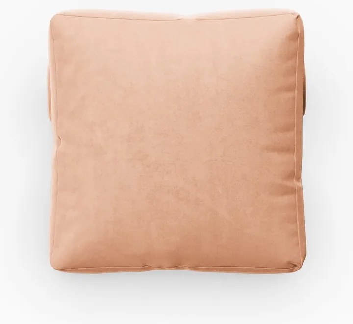 Ružový zamatový vankúš k modulárnej pohovke Rome Velvet - Cosmopolitan Design