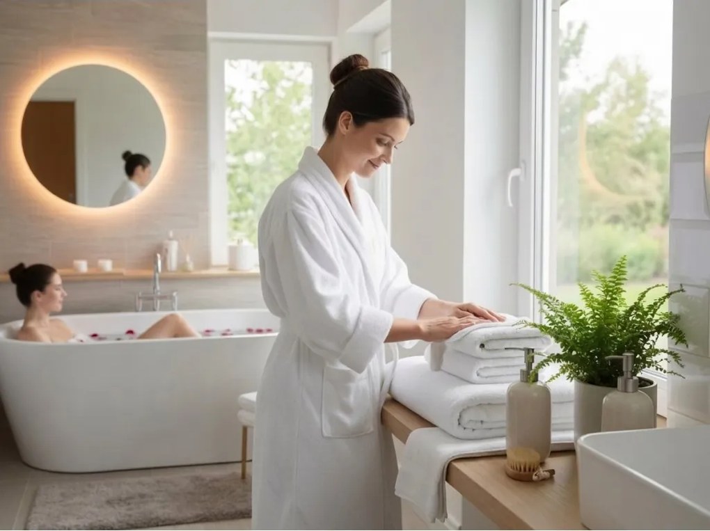 Uterák MONEA 50x100 cm biely, 100% bavlna