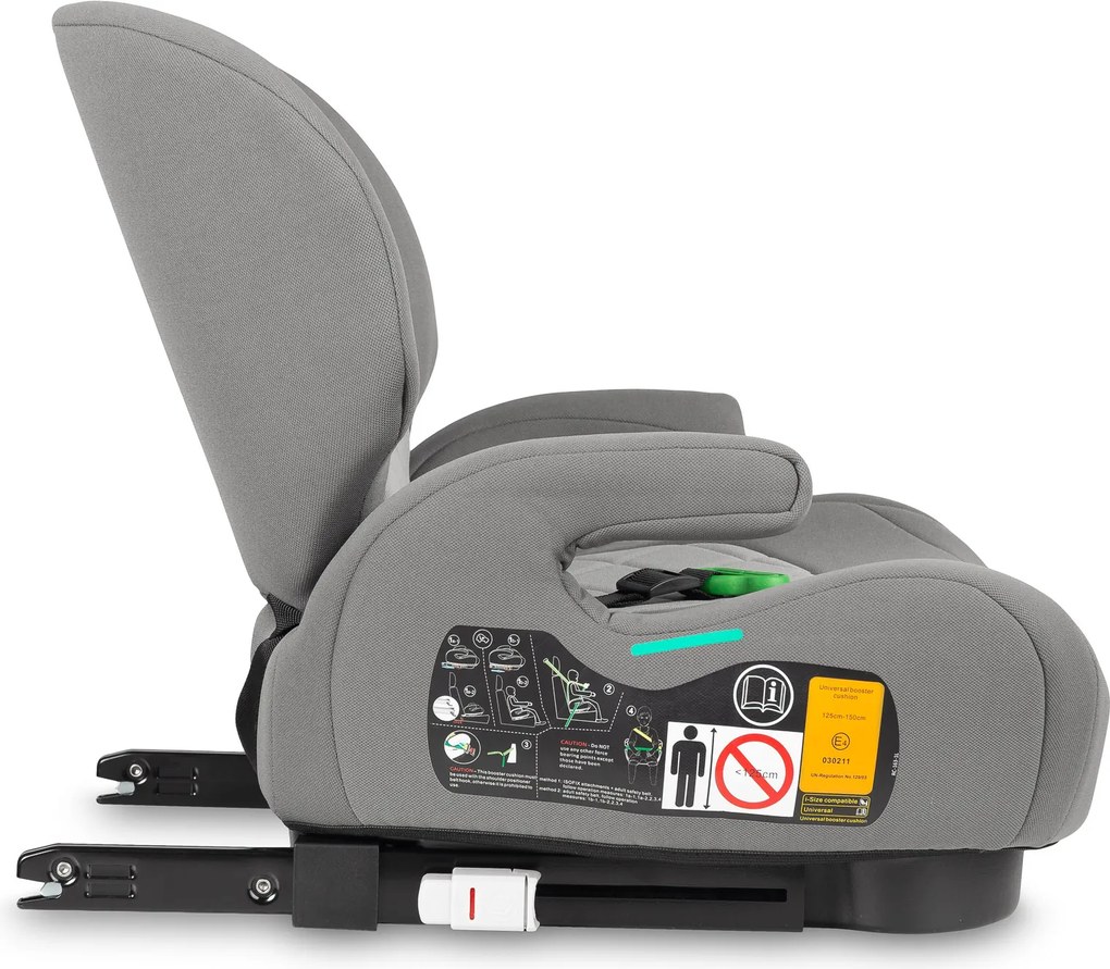 Autosedačka Caretero Irbis I-SIZE 125-150 cm , podsedak s opierkou chrbta Farba: Black