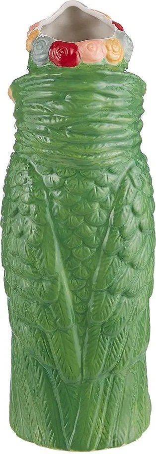 LORA Váza papagáj 30 cm - zelená