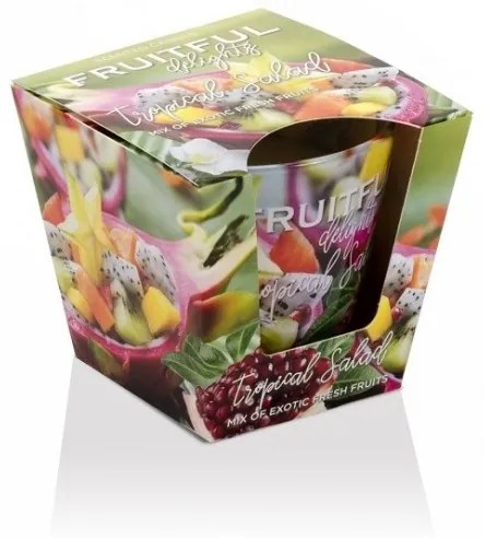 Sviečka v skle Fruitful delights Tropical Salad 115 g