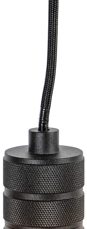 Moderné závesné svietidlo čierne - Cavalux