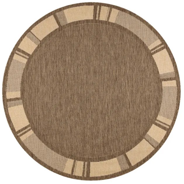 Koberec SIZAL FLOORLUX 20195 coffee / mais kruh