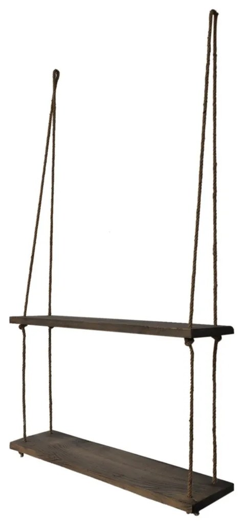 Nástenná polica Polica I orech americký