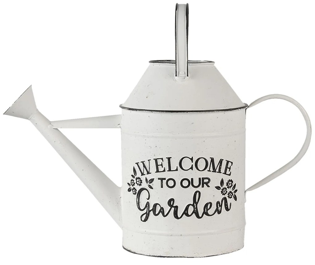 Plechová retro dekorační kanva Garden - 49*18*37 cm