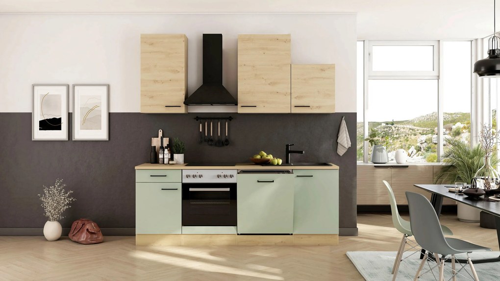 XXXLutz KUCHYNSKÝ BLOK 220 cm FlexWell - Online Only kuchyne - 002539009157