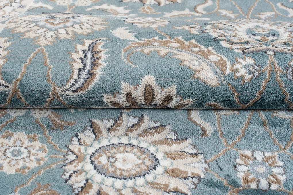 TA Koberec T598A MODRÁ DUBAJSKÁ CHU Rozmer: 160x220 cm