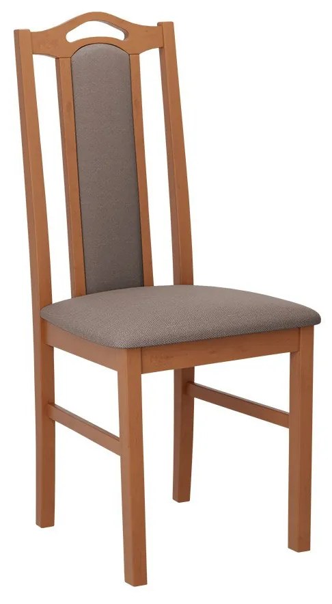 Stolička Dalem IX, Morenie: biela, Poťahové látky: Hygge D91