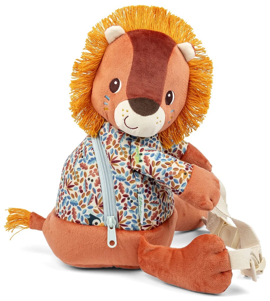 Lilliputiens - mäkký batôžtek - lev Jack