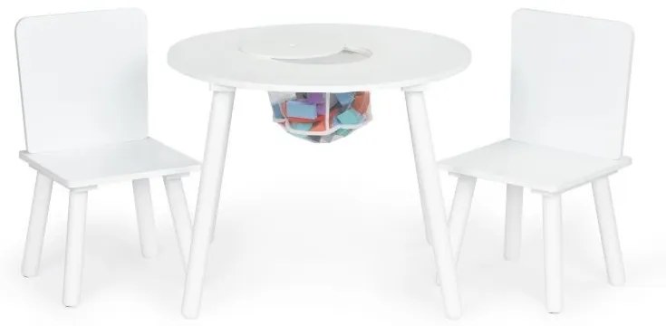 EcoToys detská sada stolček a dve stoličky WH135