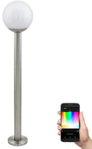 Eglo 900267 - LED RGB Stmievateľná vonkajšia lampa 1xE27/9W/230V 2700-6500K IP44