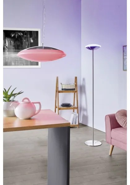 Eglo 33325 - LED RGBW stmievateľná stojacia lampa FRATTINA-C LED/18W/230V matný chróm