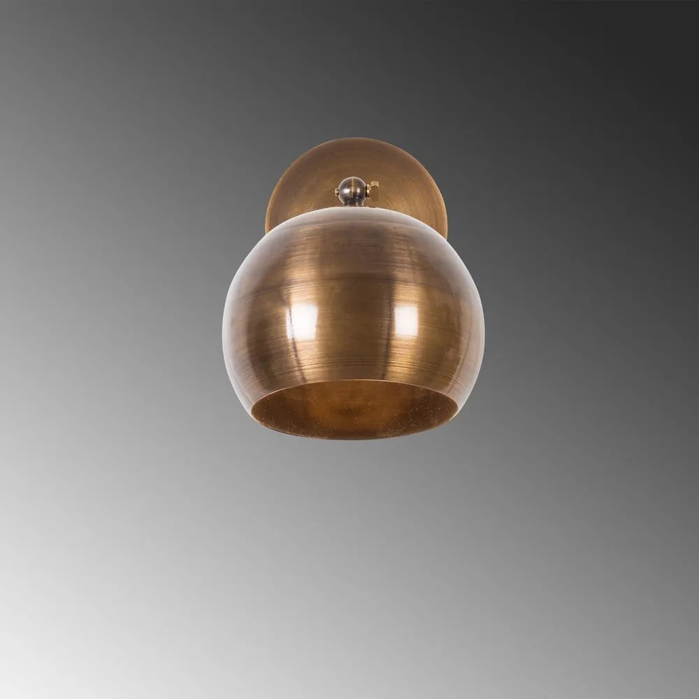Nástenné svietidlo v bronzovej farbe ø 15 cm Sivani – Opviq lights