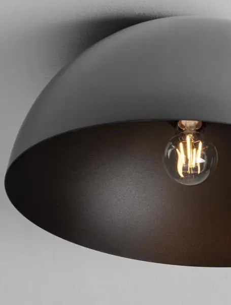 LED čierne moderné stropné svietidlo Onia 40