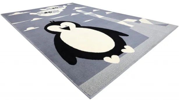Koberec BCF FLASH Penguin 3997 - tučniak sivý