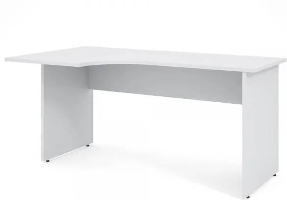 Ergonomický stôl Impress White 160 x 90 cm, ľavý