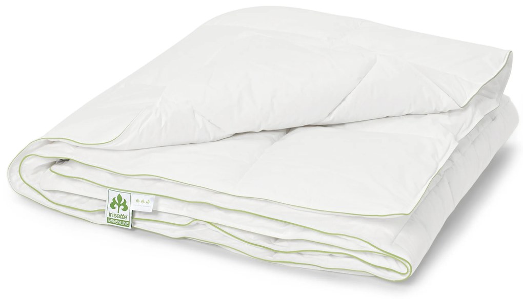 Kazetová prikrývka irisette® greenline, podobná páperiu, trieda hrejivosti 3, štandardná veľkosť