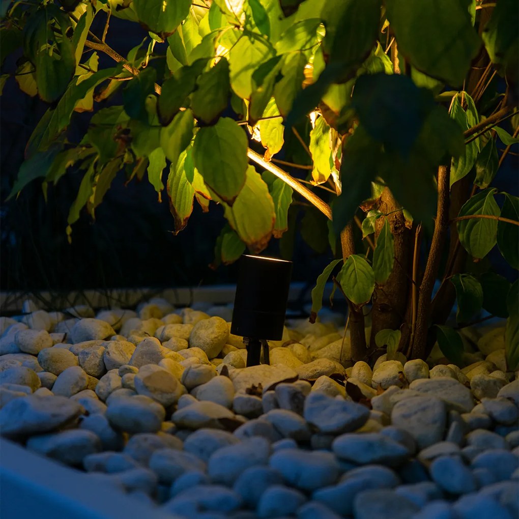 Bodové svetlo Spike antracit nastaviteľné IP44 - Solo