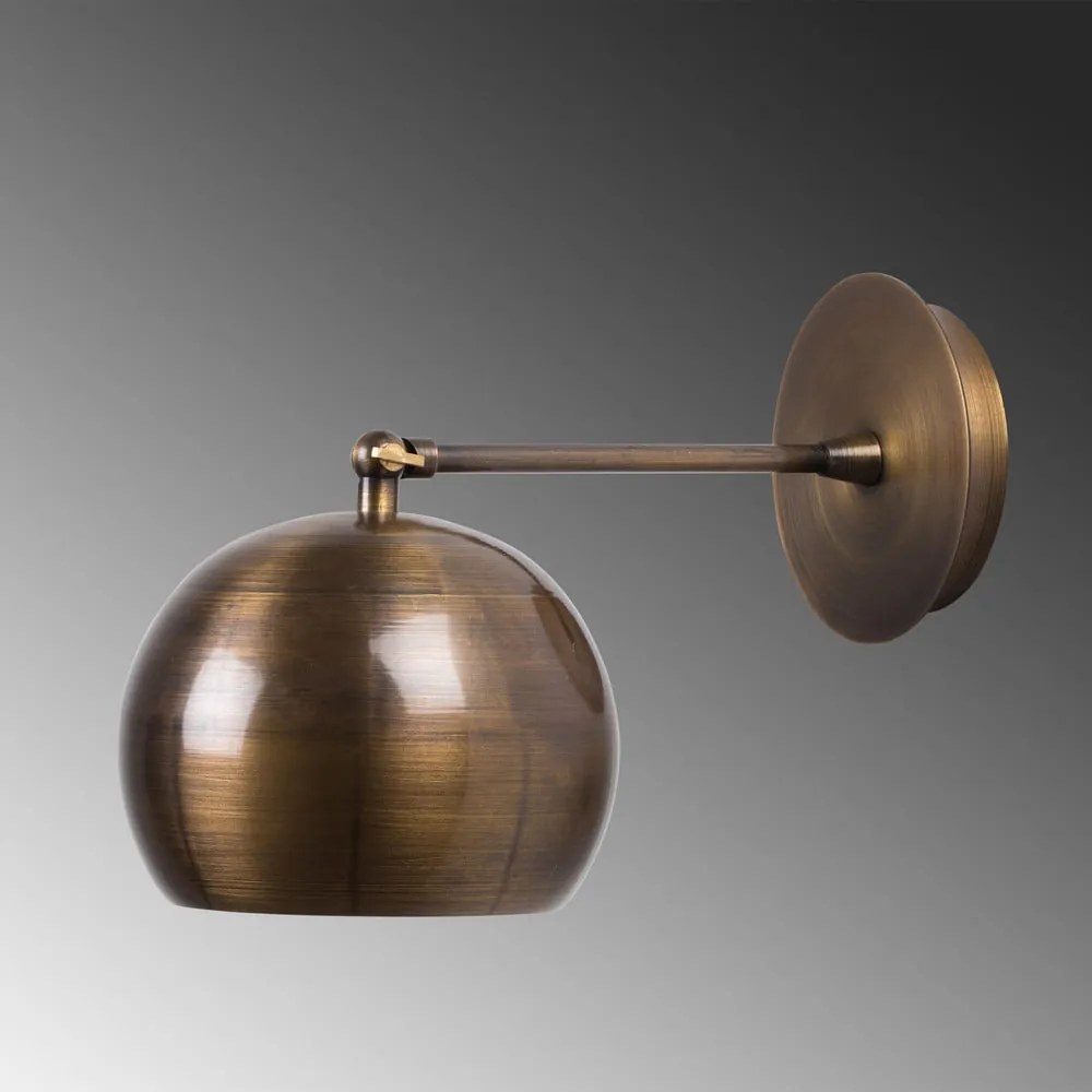 Nástenné svietidlo v bronzovej farbe ø 15 cm Stiva – Opviq lights