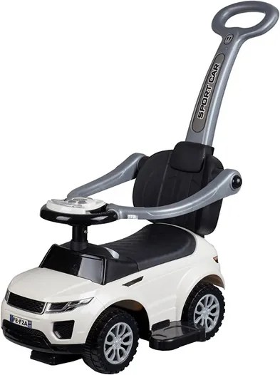 BAYO Nezaradené Detské hrajúce vozítko 3v1 Bayo Sport Car white Biela |