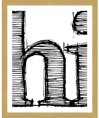 Rámovaný obraz Nordic Style 24x30 FAP390