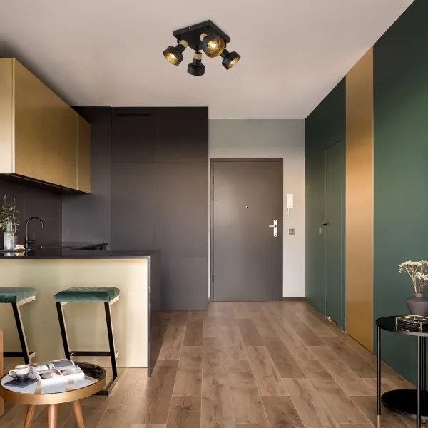 Rabalux 73058 - Bodové svietidlo SASKIA 4xE14/15W/230V